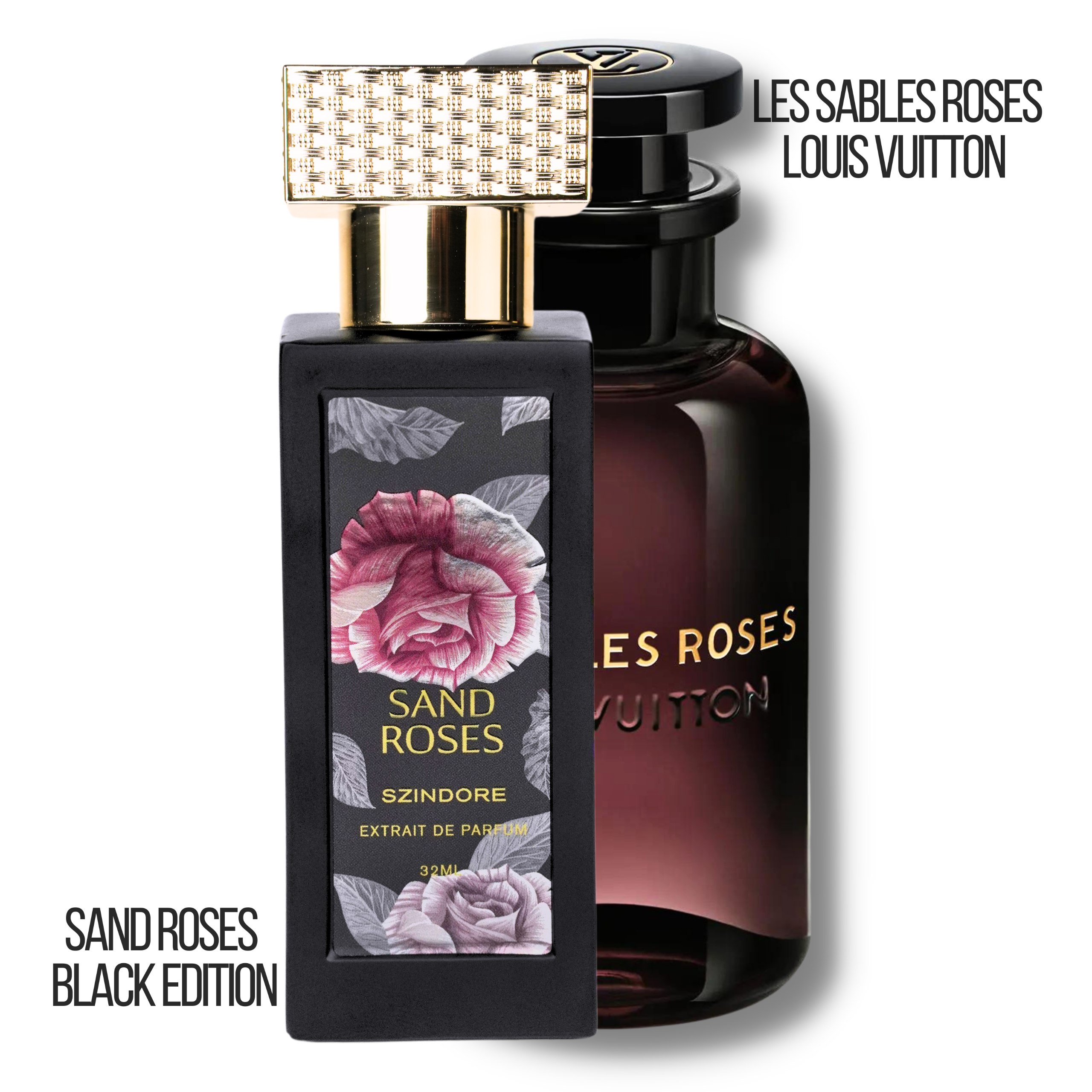 SAND ROSES BLACK EDITION (REFINED SERIES BY LES SABLES ROSES