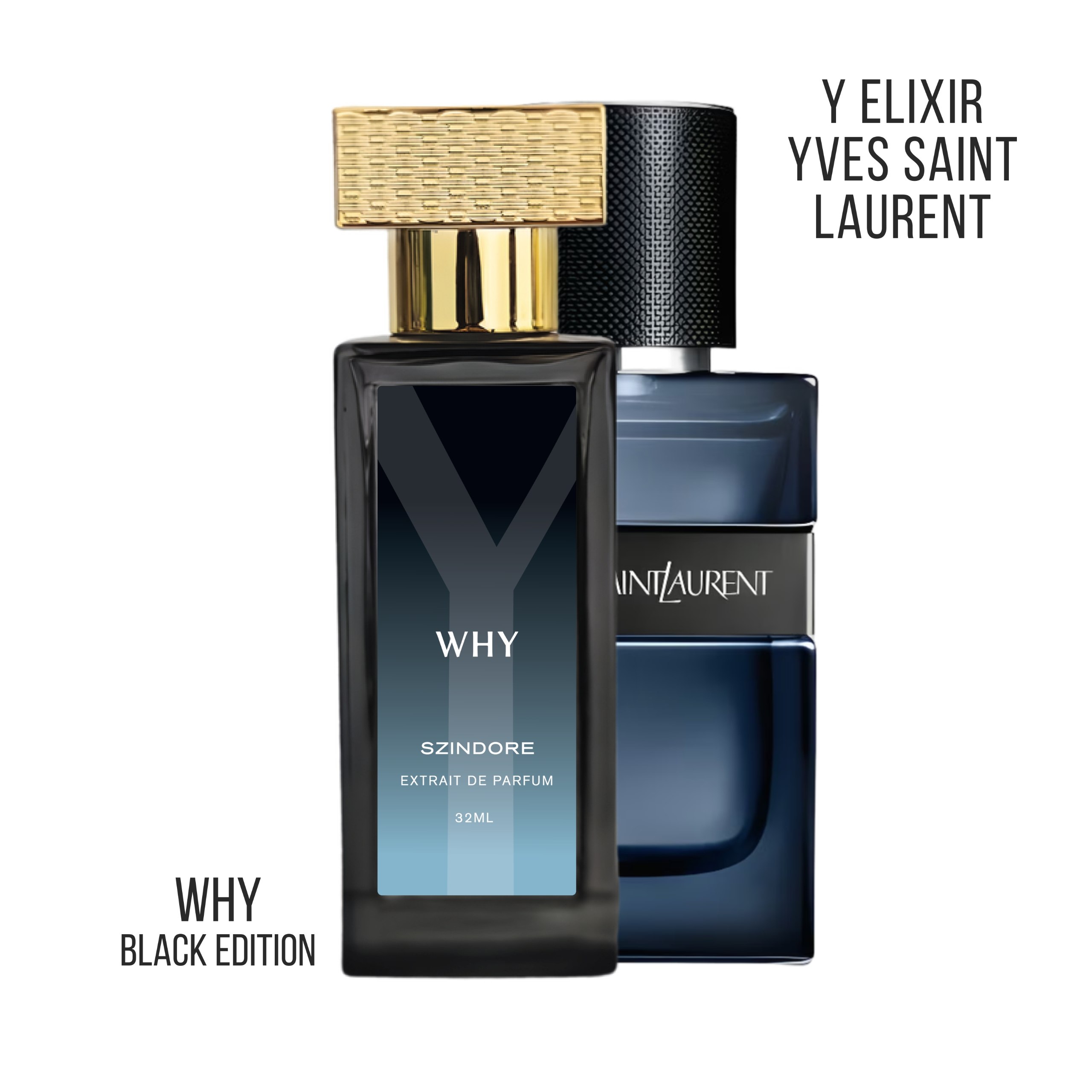 WHY BLACK EDITION (REFINED SERIES BY Y ELIXIR YVES SAINT LAURENT)